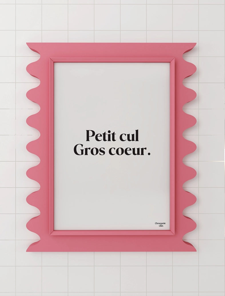 affiche graphique noir et blanc