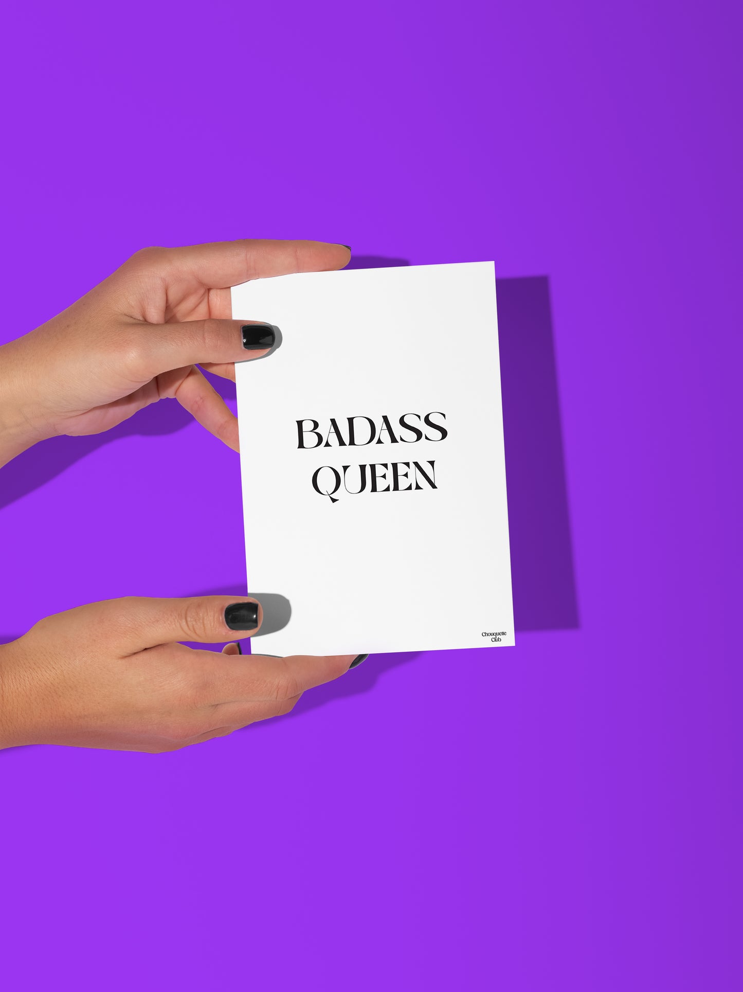 Carte postale "Badass Queen"