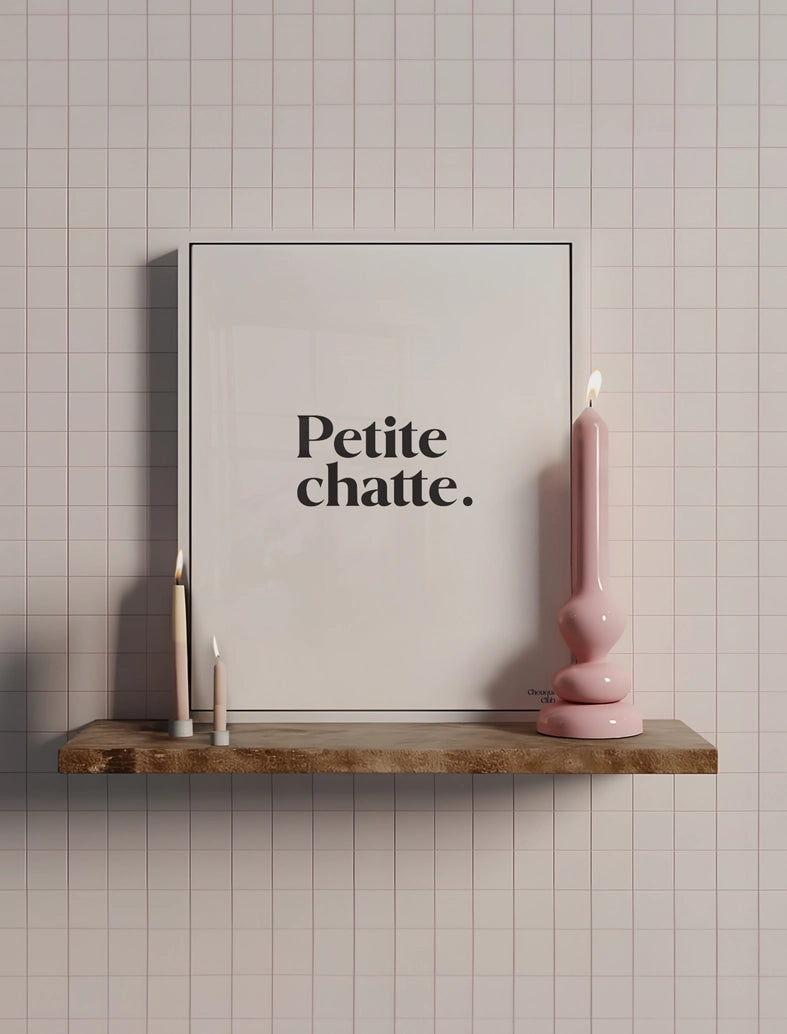 affiche graphique moderne