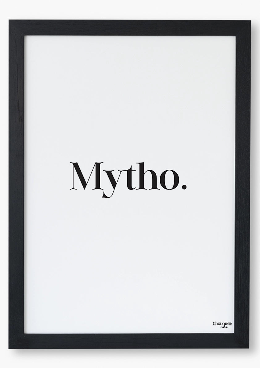 cadre noir affiche