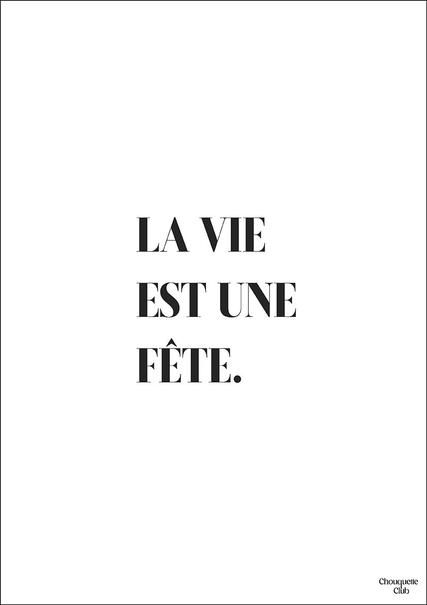 affiche graphique moderne