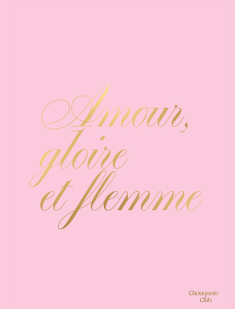 Amour, gloire et flemme