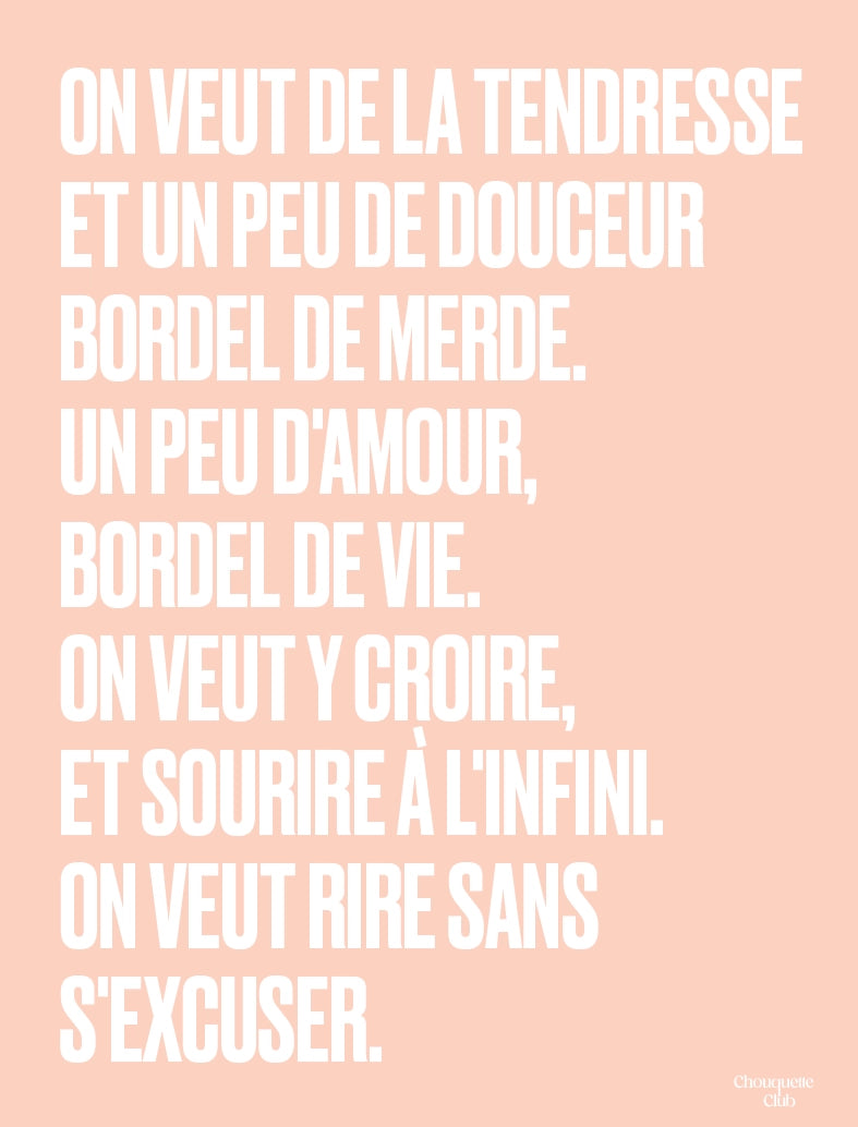 Mantra #2 – Saumon Pâle de Chouquette Club