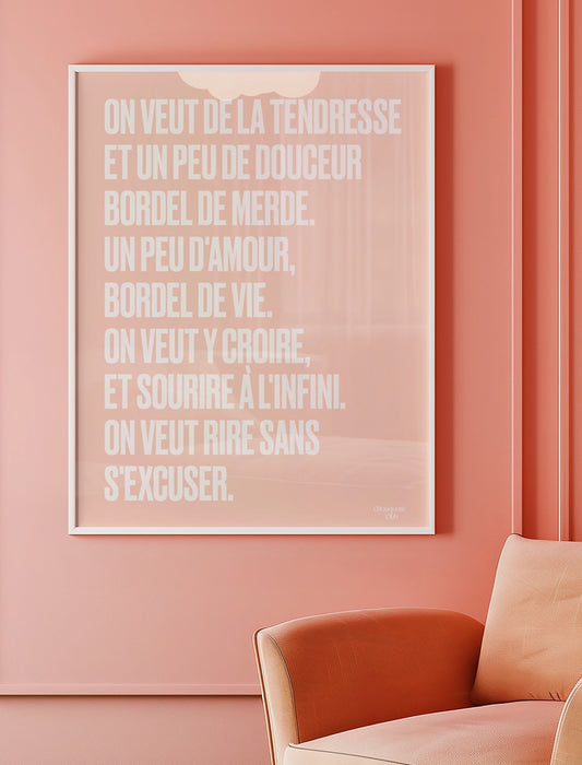 Mantra #2 – Saumon Pâle de Chouquette Club encadré