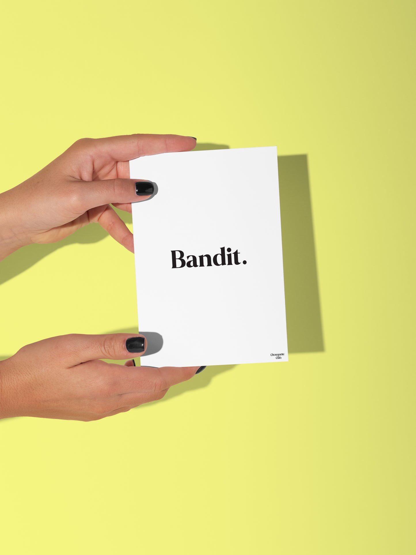 Carte postale Bandit