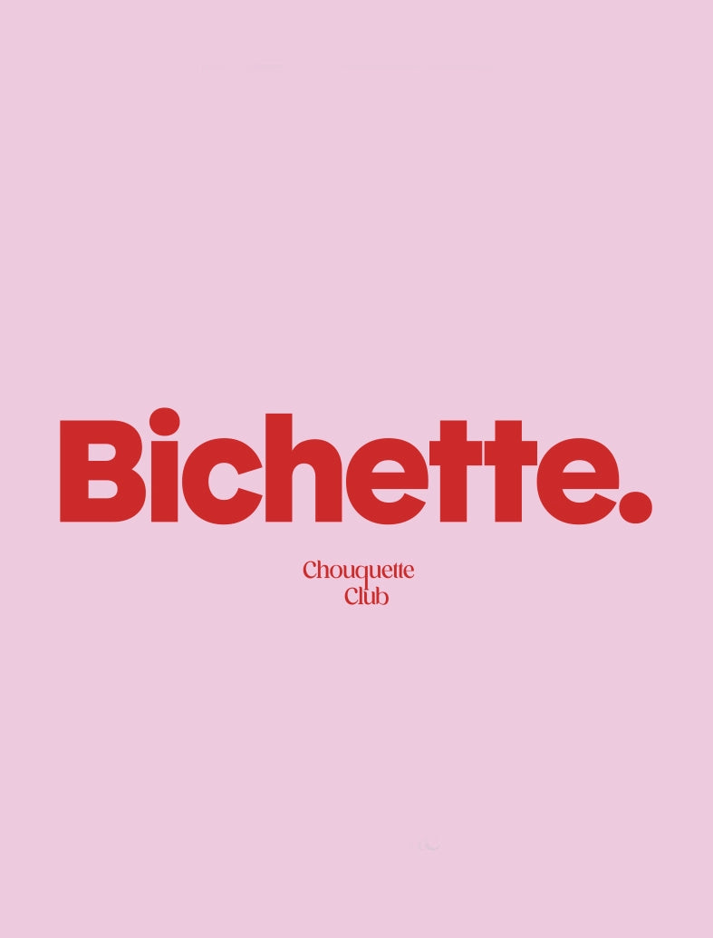 Mug "Bichette" rose et rouge